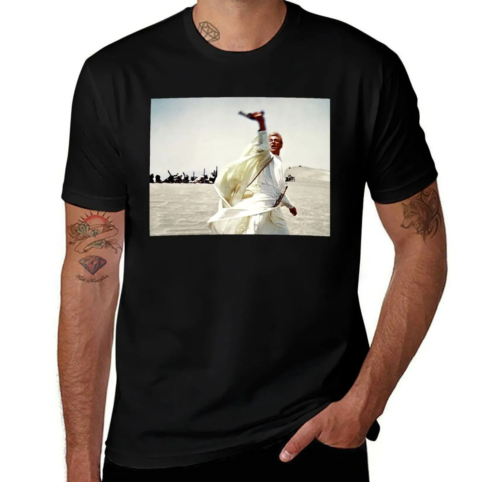 Lawrence of Arabia David Lean T-Shirt No Iron Casual Short Sleeve Top T-Shirt
