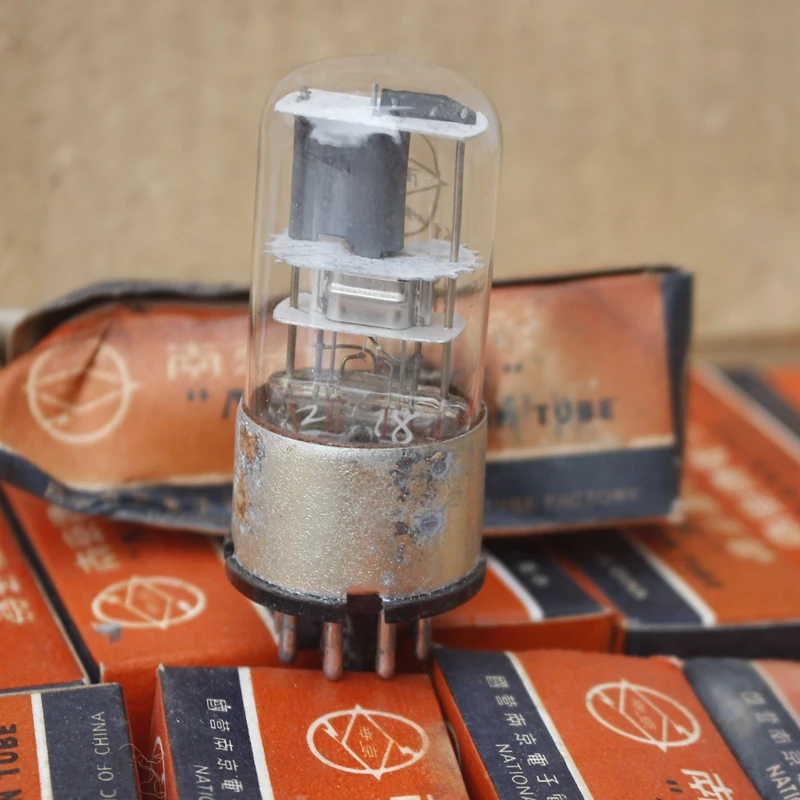 The New Nanjing 6SQ7GT6G2P Fever Sound Machine Vacuum Tube Side Hot Oxide Cathode Double Two Three Pole