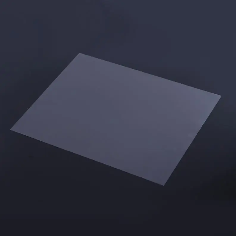 Factory Price Plastic Rigid Glossy Clear Transparent PET Sheet for Business Card 1 roll