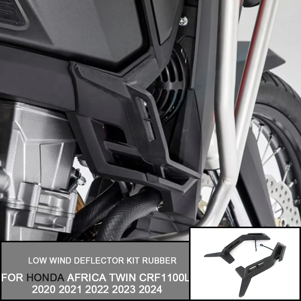 

LOW Wind Deflectors Kit For Honda Africa Twin CRF 1100 L CRF1100L CRF1100 l crf 1100l 2020 2021 2023 2024 Moto Accessories