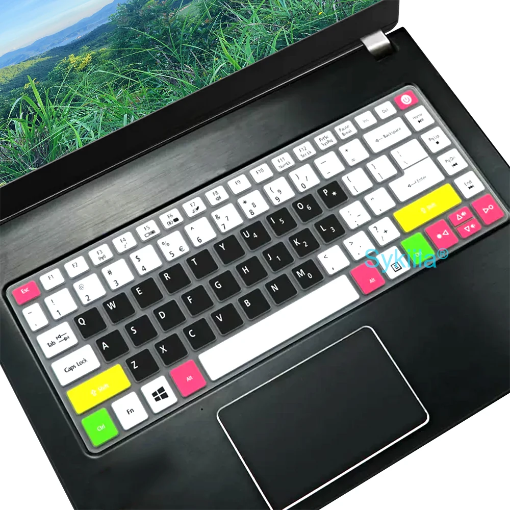 Keyboard Cover for Acer Aspire 1 3 5 Vero A114 A314 A514 AV14 R3 R5 E1 E5 ES1 V3 V5 V7 EC Silicone Protector Skin Case 14 Inch
