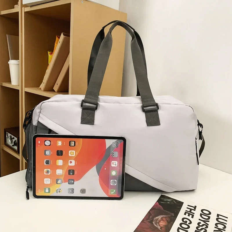 2024 New Men's Bag Fashion Simple Crossbody Bag High Quality Large Capacity Travel Bag Canvas Handheld HOT SALE