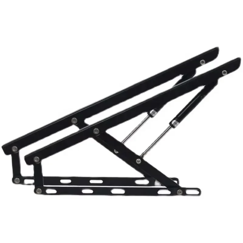 Modern Design Double Air Pressure Support Rod Bed Tatami Plate Frame Buffer Lifting with Hydraulics