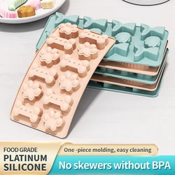 Cat Claw Chocolate Silicone Mold Baking Mermaid Cake Decoration mold Caterpillar Pudding Fondant Jelly Soap Mold Ice tray