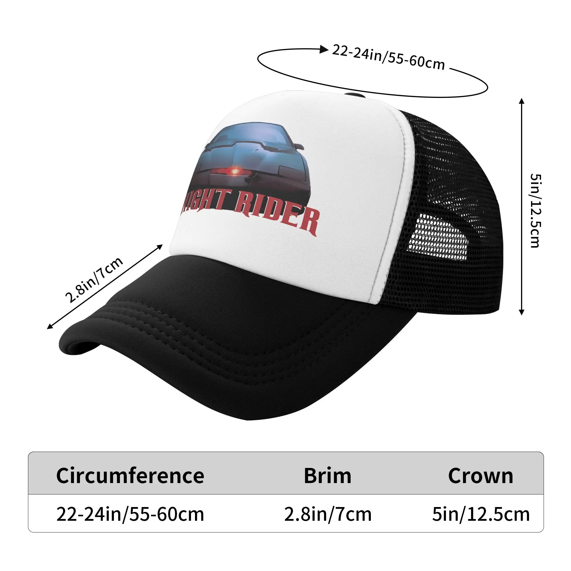 KITT - Knight Rider Workwear Style Baseball cap Wear-Resistant And Durable Japanese Minimalist Adjustable Denim Hat - view 3