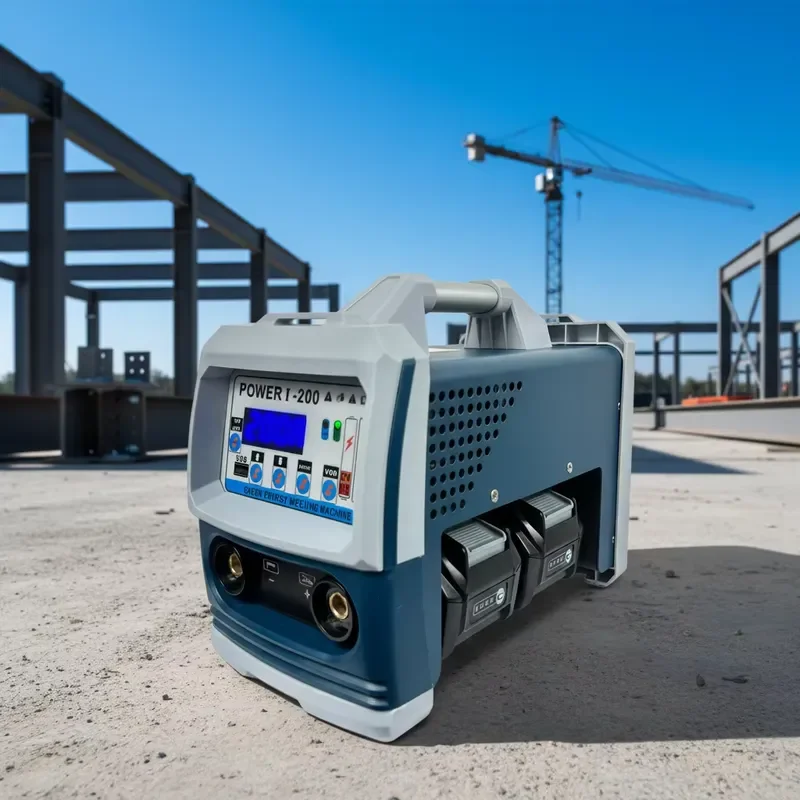 Mini Wireless ARC Welding Machine 200A USB Rechargeable Battery Powered Inverter Welder Home Use