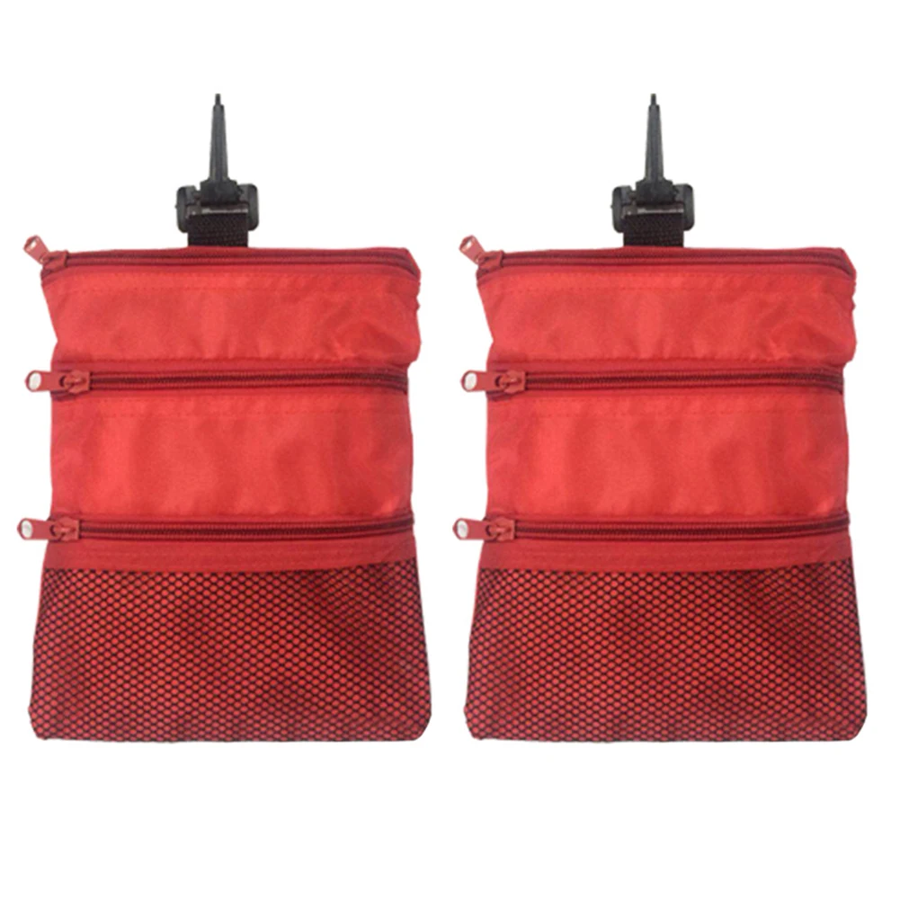 

Golf Practice 28*17.5cm Golf Storage Bag Golf Storage Bag For Accessories Tee Easy Carrying Lightweight Design Long-Term Use