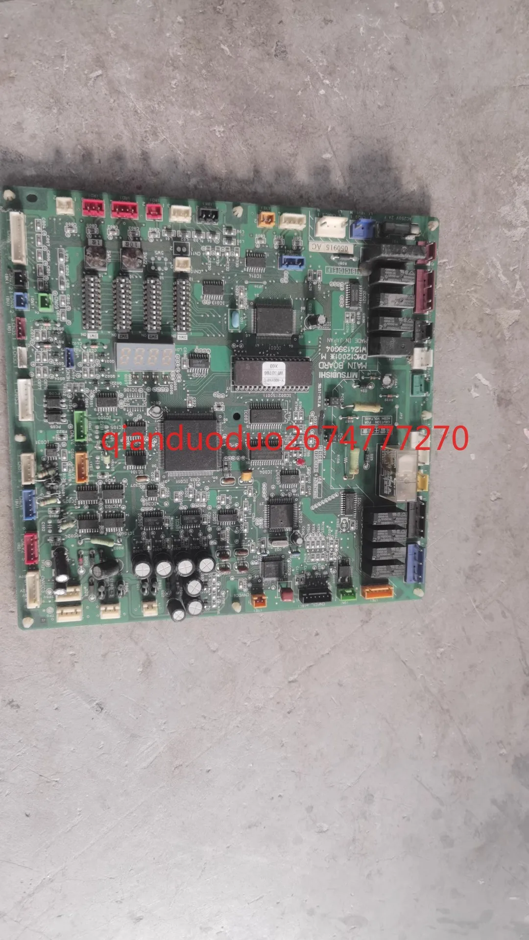 

Подходит для кондиционера Mitsubishi, основная плата компьютера MITSUBISHI DMC12001 W 124139 Пятно G03