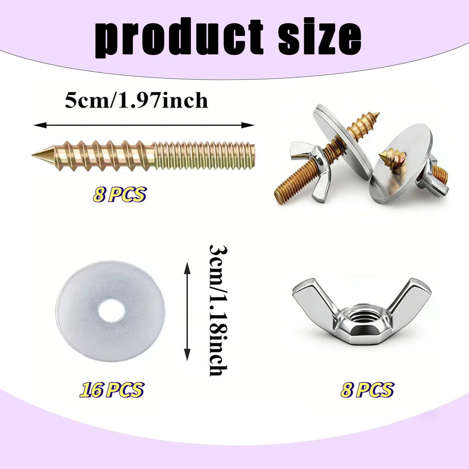 32PCS Birdcage Accessory Screw - Insect Hotel Wood ulasan dan harga