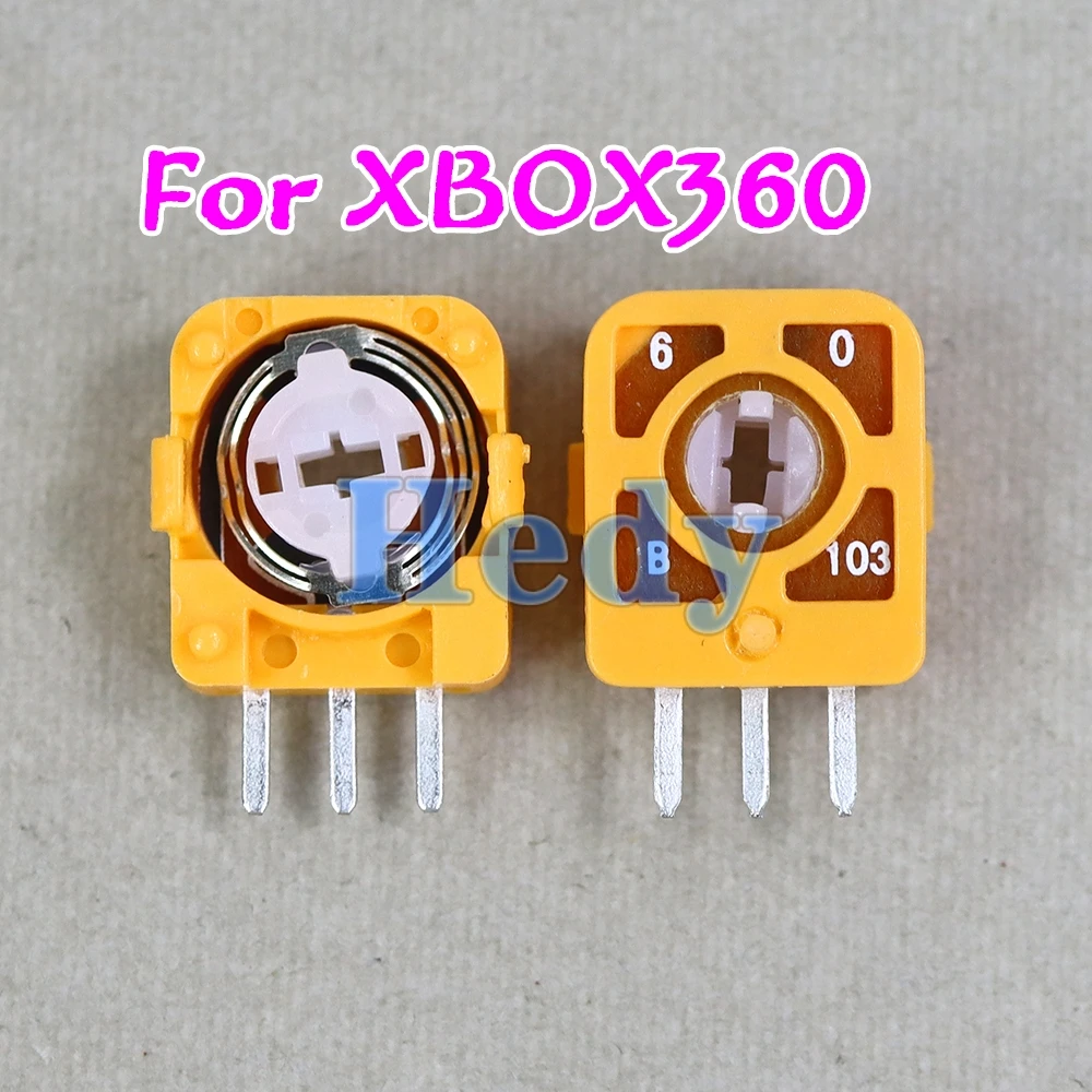 10PCS Yellow 3D Analog Micro Switch Sensor For XBOX360 Contr