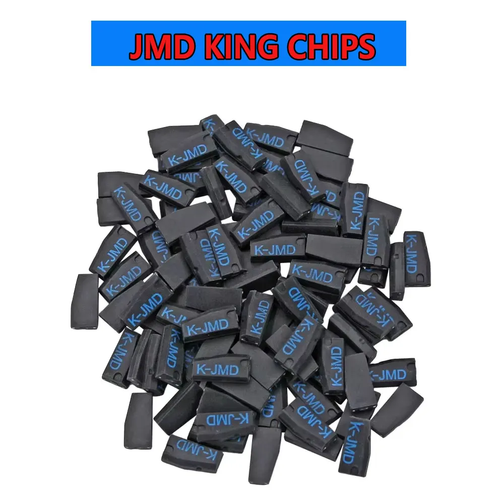 30 50 100 Uds Chip de llave de coche Original Jmd King Chip para bebé práctico para clon 46 48 4c 4d G T5 Chips K-jmd Chip azul