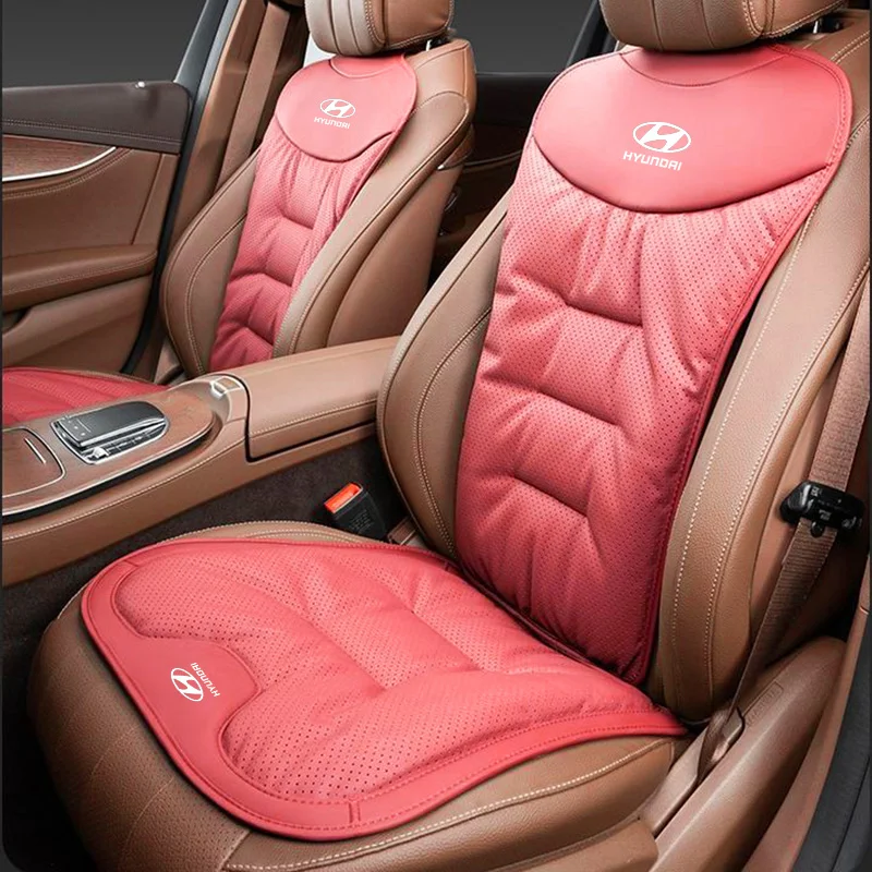 

For Hyundai Creta Ix35 Ix45 I10 I30 Tucson Santa Fe Elantra Azera Solaris I20 Universal Car Seat Cushion Perforated Breathable