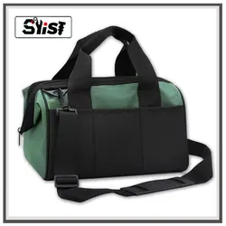 Elettricista piccola borsa portautensili Organizer 14 tasche strumento Tote grande capacità impermeabile tela ToolBag per Heavy Duty per gli uomini idraulico