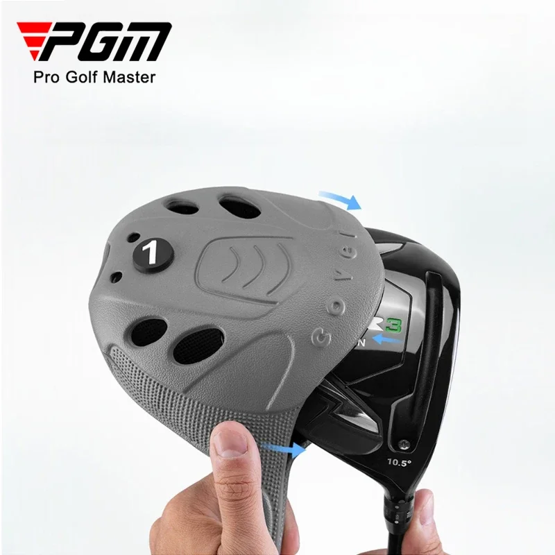 PGM Golf Club Head Covers 4pcs/set TPE Elastic Material Moisture Dust Prevention Washable GT025