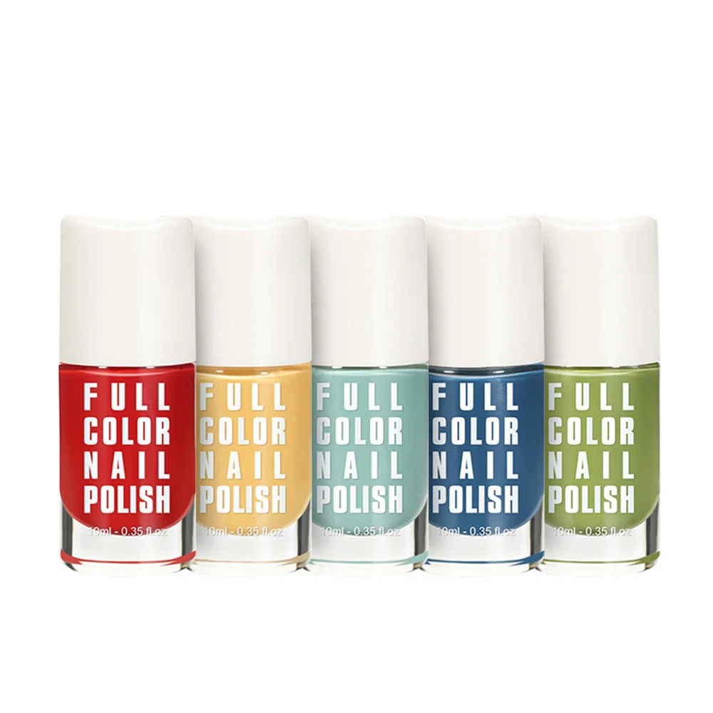 Quick Drying Bake-free Nail Polish Non Toxic Do Not Peel Off Nail Polish Easy To Carry Environmentally Friendly Nail Polish