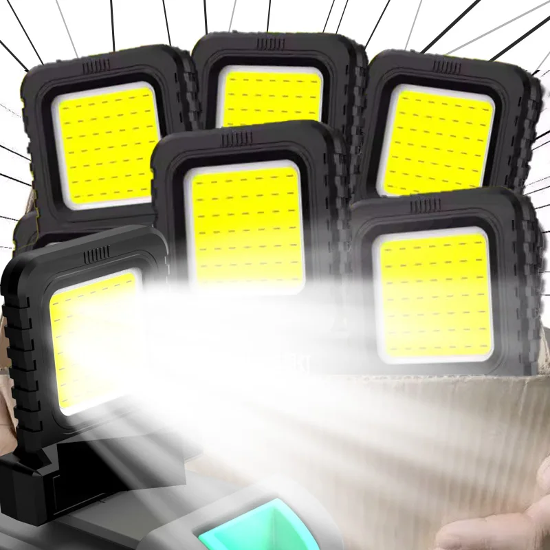 العالمي المحمولة LED ضوء العمل 20 فولت/21 فولت أداة السلطة بطاريات الليثيوم منصات المرآب إصلاح السيارات مصباح أضواء العمل أداة السلطة