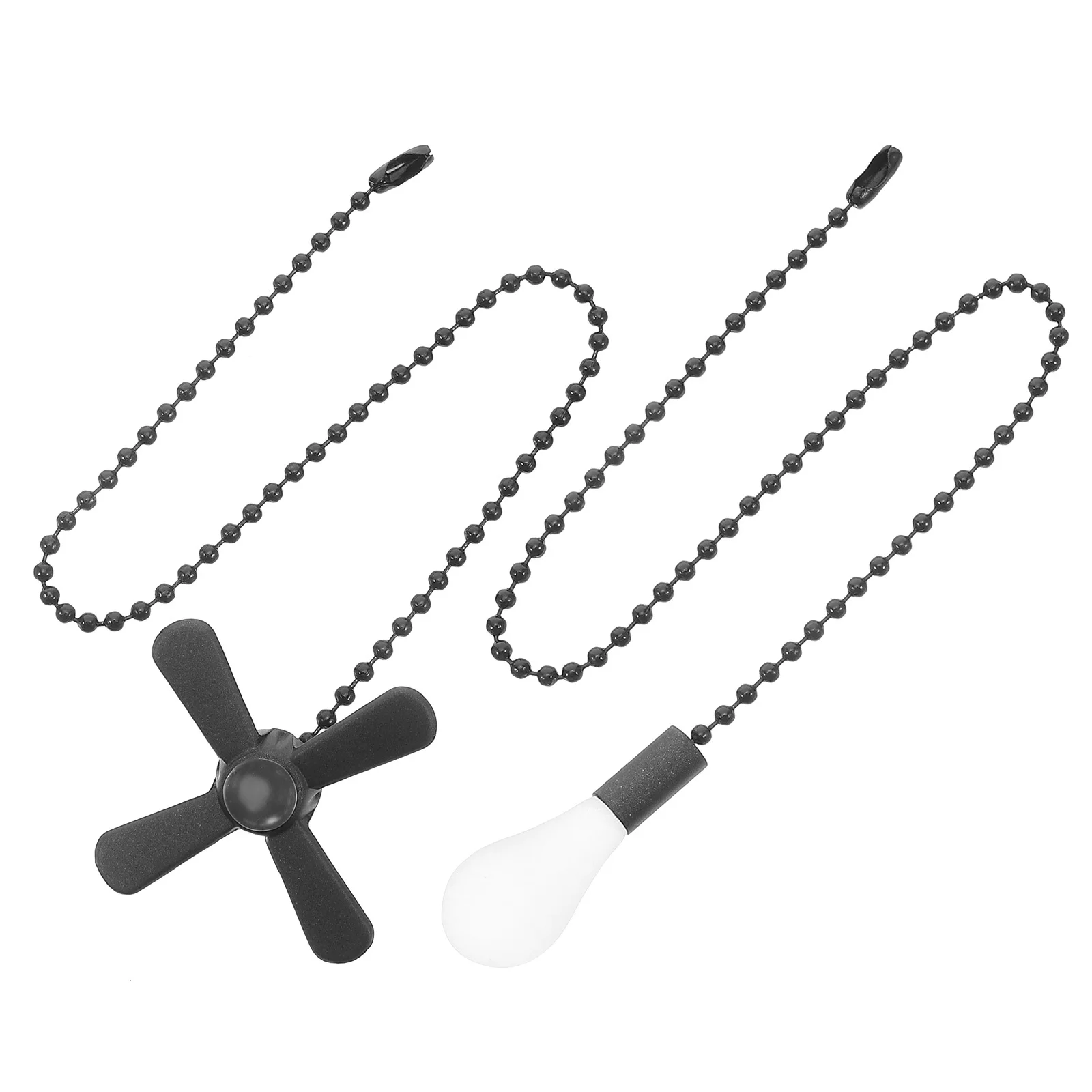 

2Pcs Fan Chain Pull Decorative Vintage Ceiling Fan Pull Chains Replacement Extension for Light Fixtures Home Office