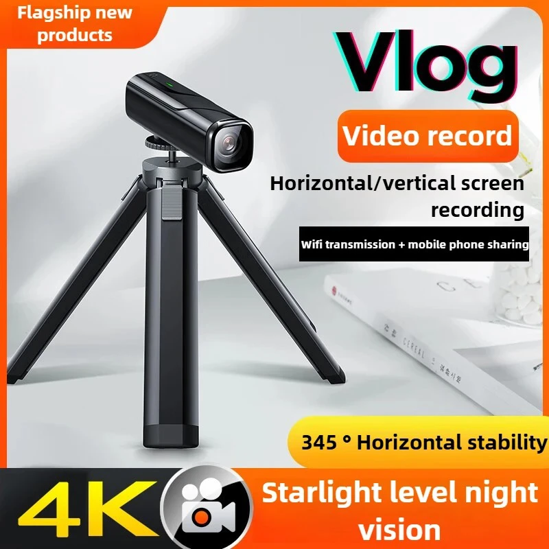 

4K Ultra HD Head Mounted Camera, Hands-Free Helmet Action Cam for Outdoor Sports Cycling Motorcycle Riding