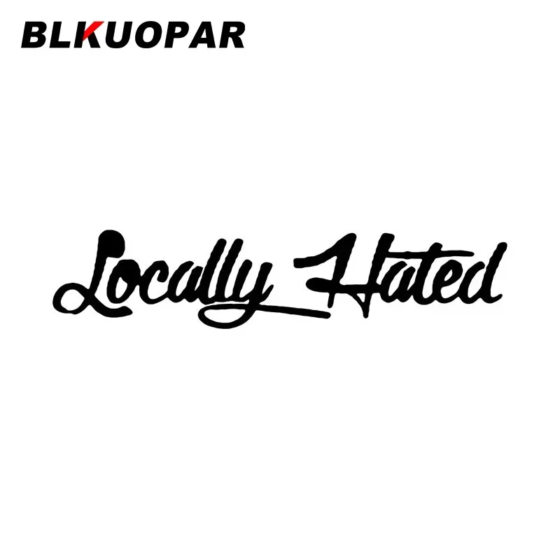 BLKUOPAR ملصقات السيارات الكراهية محلية JDM الفينيل يموت قطع شخصية الليزر مقاومة للخدش الكمبيوتر المحمول الثلاجة الرسومات سيارة التسمية