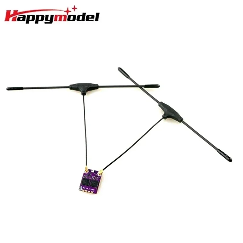 Happymodel ES900 DUAL RX ELRS receptor de diversidad 868MHz / 915MHz receptor para RC avión FPV Dron de largo alcance