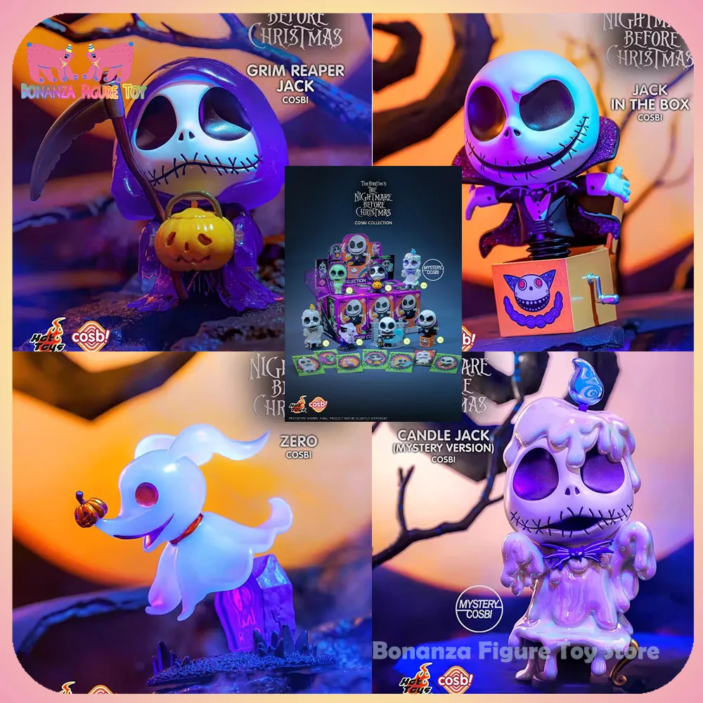 

Новые оригинальные горячие игрушки 2025 «Кошмар перед Рождеством» V3 слепая коробка Kawaii милая кукла Mystery Box дизайн игрушки в подарок на день рождения