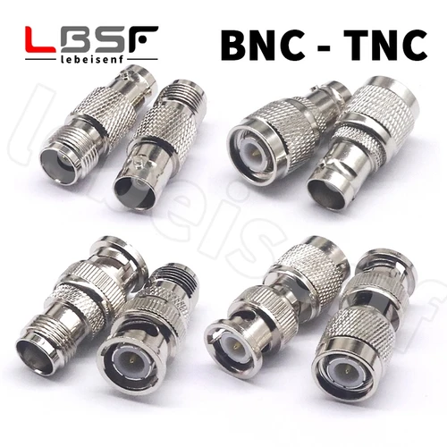 Adaptador TNC macho/hembra a BNC macho/hembra RF amplificador de antena inalámbrico adaptador BNC a TNC