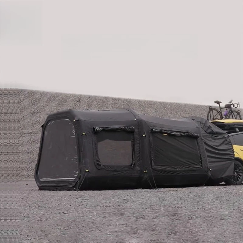 

Inflatable tent outdoor thickened rainproof camping family tent portable