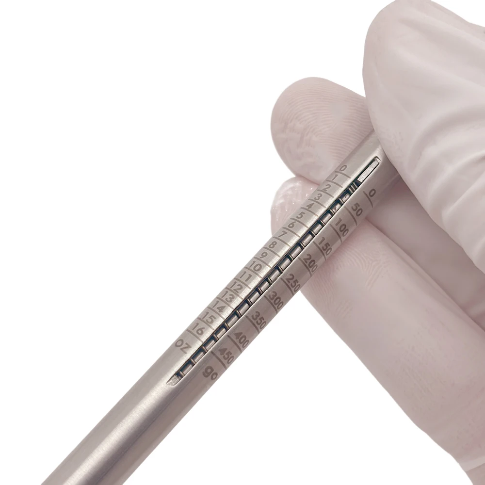 Orthodontic Tension Meter Dental Force Gauge for Braces Elastic Bands Autoclavable Ortho Tool with Precise Measurement Scale