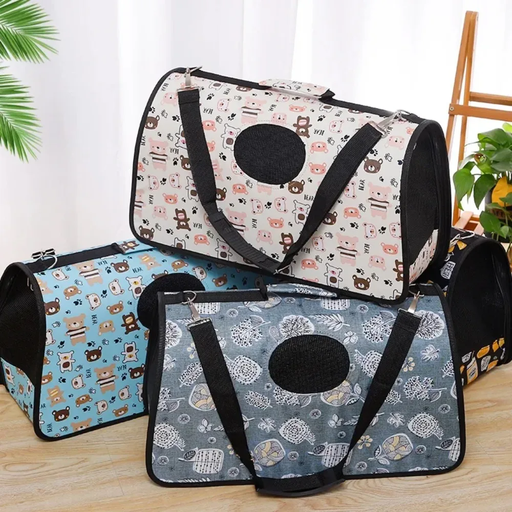 Cat Backpack Leather Taobao Multi-Color Multi-Pattern Pet Multi-Functional Oxford Cloth Portable Outing Pet Bag