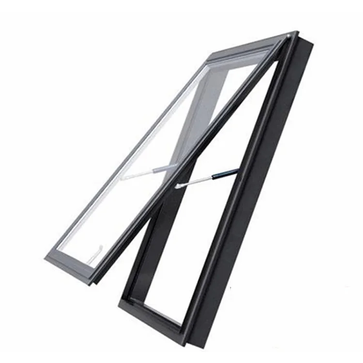 Aluminum Awning Window Frosted Glass Roof Skylight Window For House