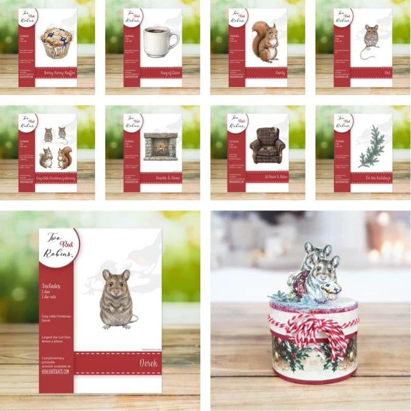 Mug of Cheer Derek Marty Cutting Dies Scrapbook Diary Decoration Stencil Embossing Template DIY Greeting Card Handmade 2026 new