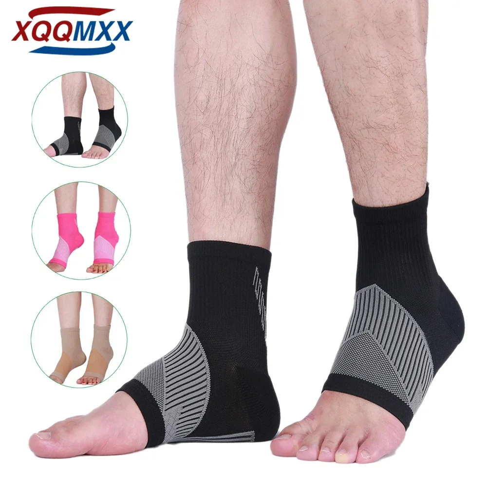 

1Pair Ankle Brace Compression Sleeve Plantar Fasciitis Socks with Foot Arch Support Relieves Achilles Tendonitis, Joint Pain