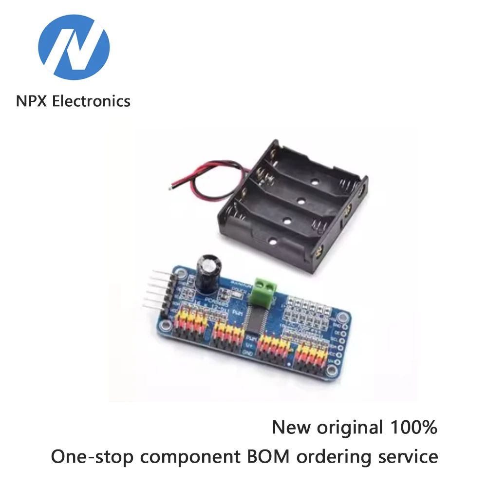 

16-channel PWM/Servo/Steering Motor Driver Board IIC Interface Driver Module PCA9685 Robot Control Board