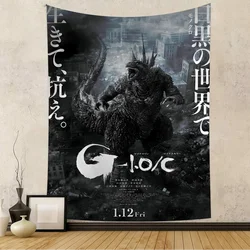 G-Godzilla meno One Monster Movie Anime arazzo appeso tarocchi Hippie tappeti da parete dormitorio Home Decor