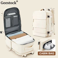 Mochila de viaje Geestock, bolsa de cabina de 40x20x25, mochila para ordenador portátil, equipaje de mano, mochila de avión, mochila escolar impermeable