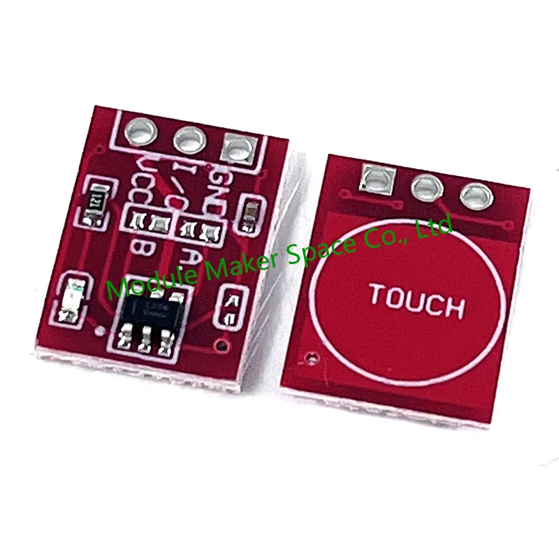 10pcs TTP223 Touch Button Switch Capacitive Sensor Module Self-Locking/No-Locking Single Channel TTP223-BA6