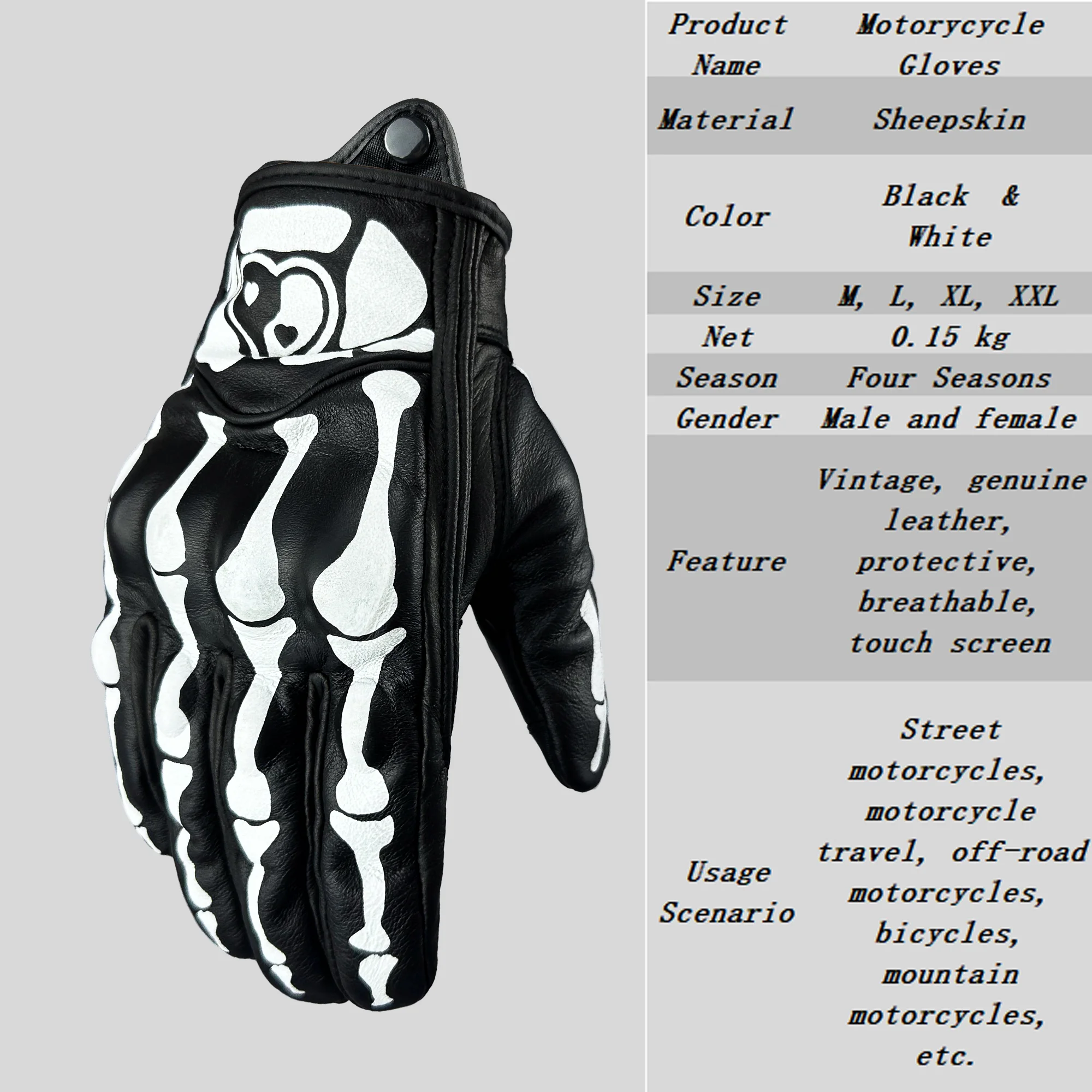 Moto Glove Touch Screen Motorcycle Gloves Breathable Motorbike Riding  Protective Guantes Moto Full Fingers Motocross Driving