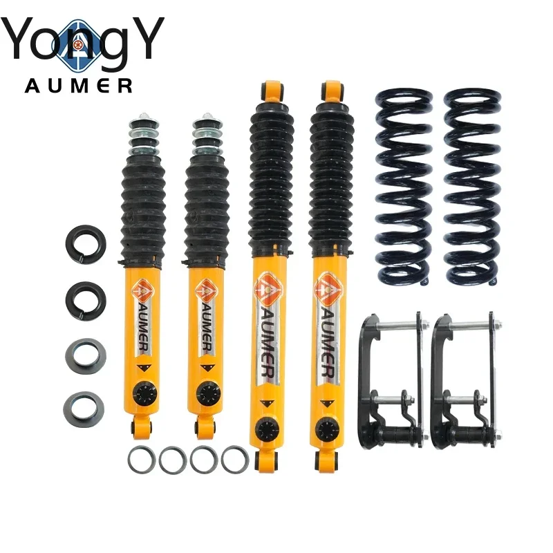 Aumer D-MAX Twin Tube Shock Absorber Adjustable Off Road Suspension Kit for ISUZU D-MAX RG 2012-2020