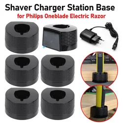 Charging Station Portable Charging Stand Pasteable Charger Station Base Dock Easy Installation for Philips Electric Shaver