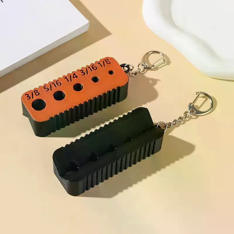 Направляющая для сверла для 4-10 мм, 3/8, 5/16, 1/4, 1/8, сверло, сделай сам, сверло, блок для соединения, инструмент, портативный брелок, дизайн