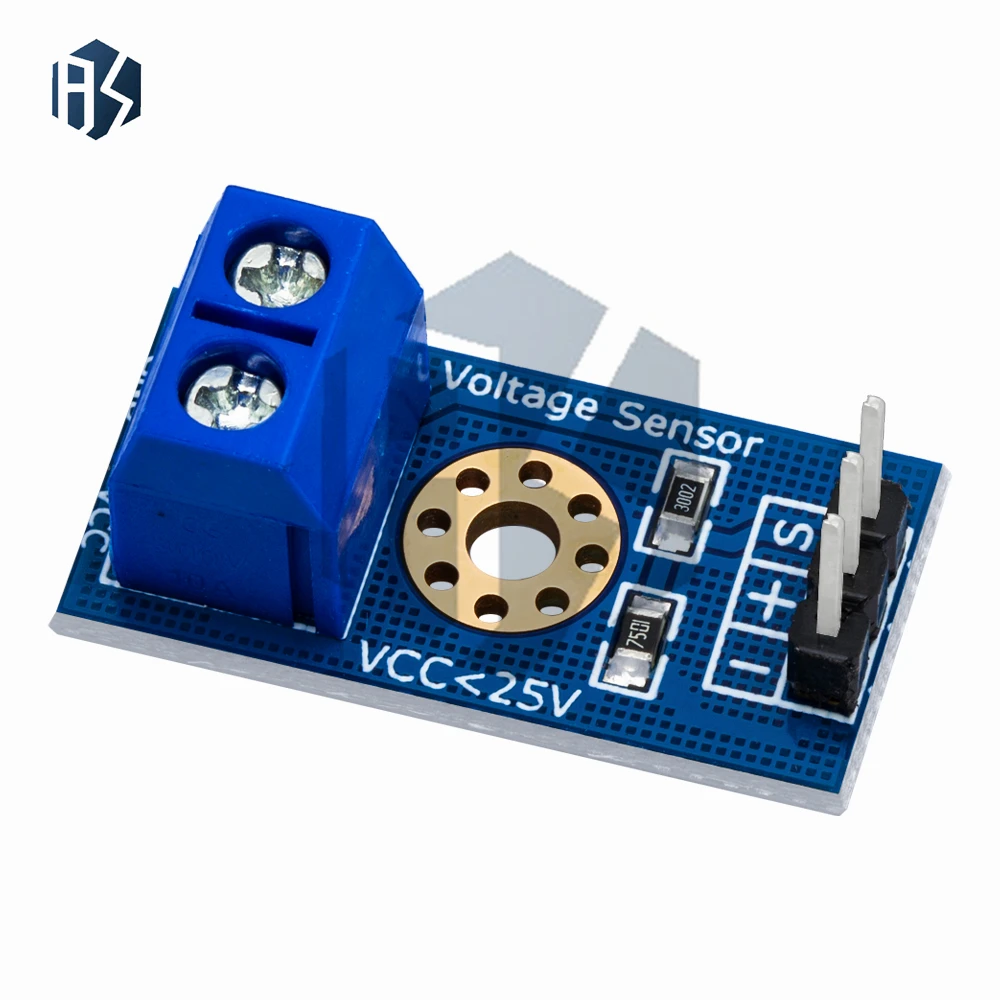 1PCS/5PCS Smart Elektronik DC 0-25V Standard Spannung Sensor Modul Test Elektronische Ziegel smart Roboter für arduino Diy Kit