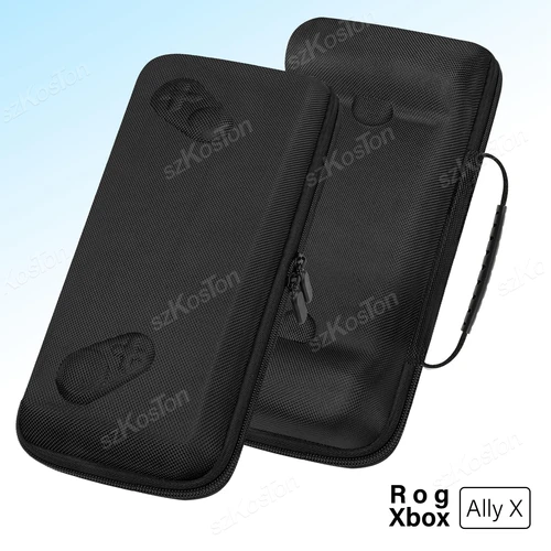 Imagen 2 del producto Bolsa de almacenamiento portátil para consola de juegos ASUS ROG Xbox Ally X, Estuche rígido protector de viaje para accesorios ROG Xbox Ally