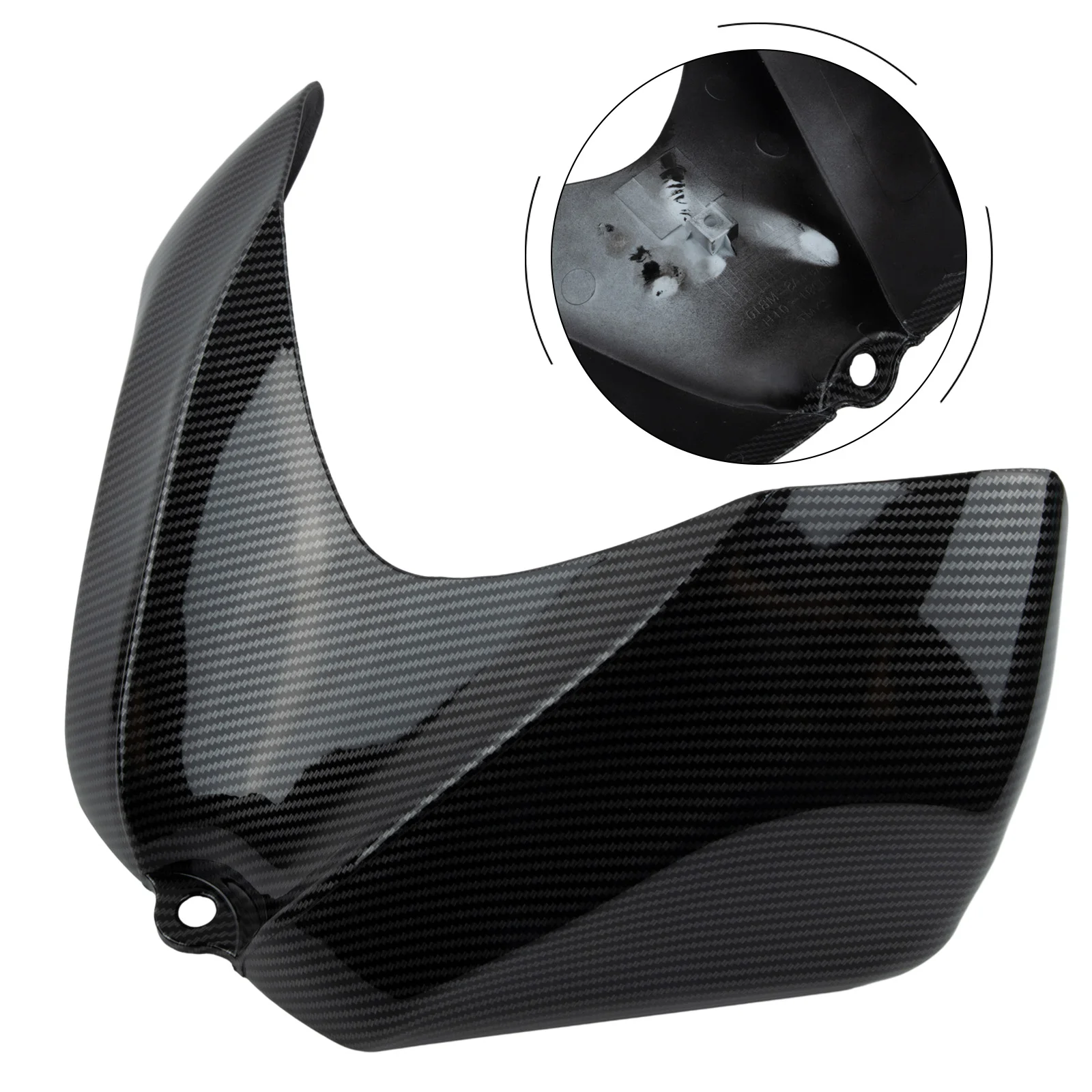Cover Fairing Gas Tank 2Pcs ABS Carbon Fiber Pattern Replacement For Suzuki GSXR 600 750 06-07 Practical To Use