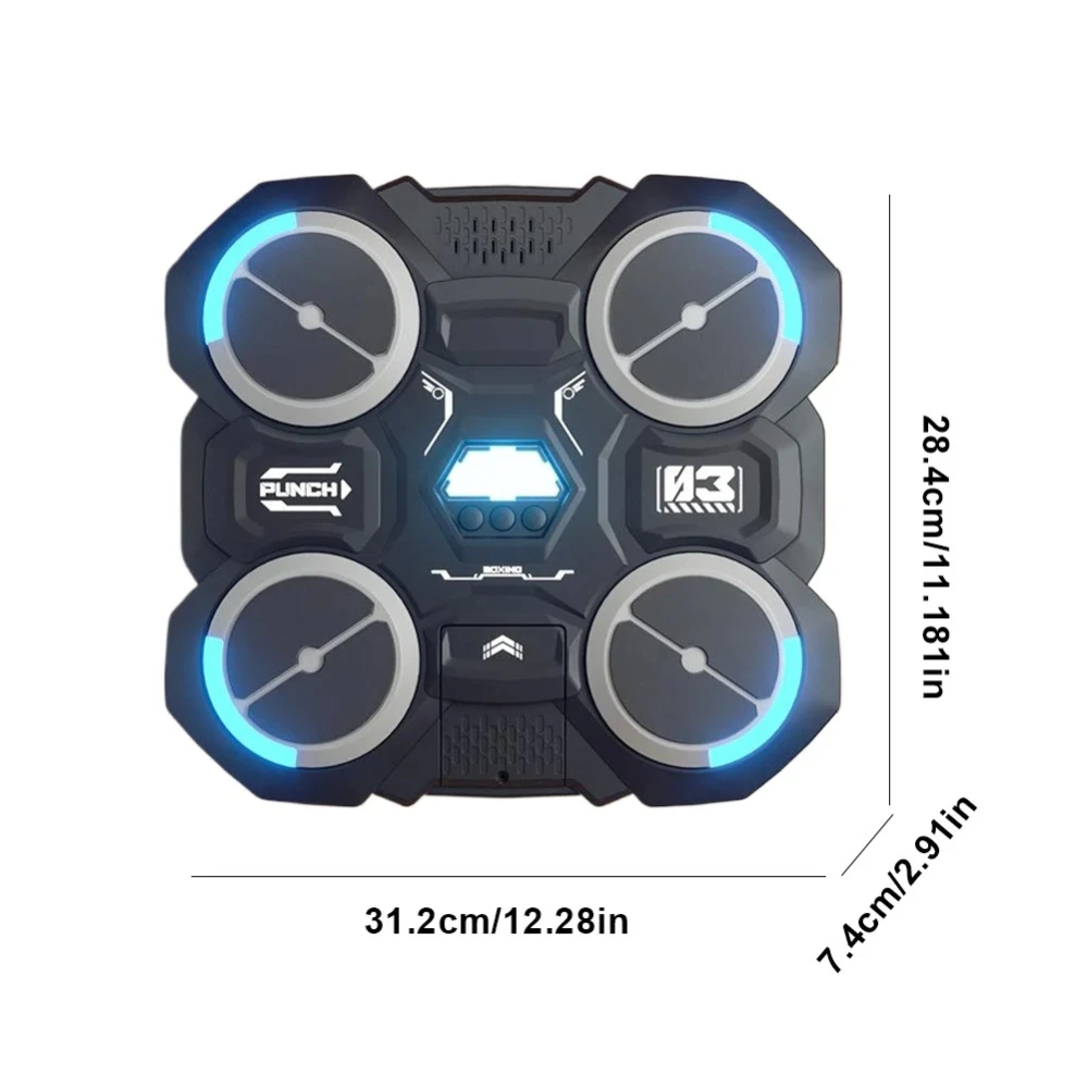 Intelligent Music Based Boxing Target Home Stress Relieving Wall Target Electronic Boxing Trainer Rhythm Boxing Machine