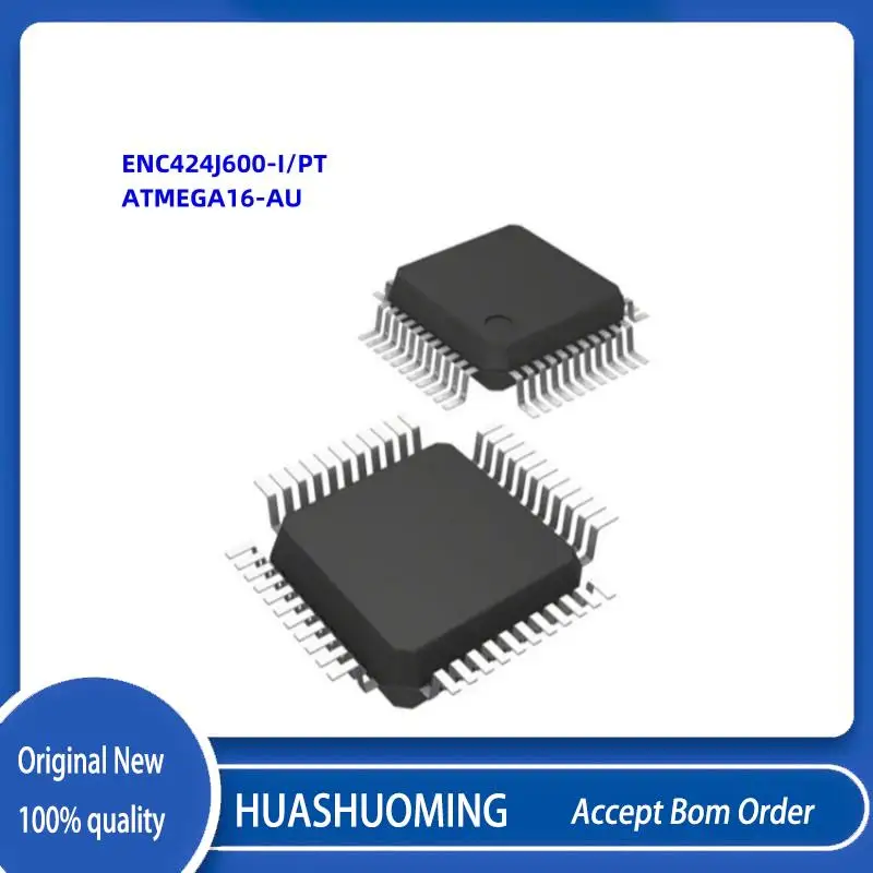 

NEW 10Pcs/Lot ENC424J600-I/PT ENC424J600-IPT ENC424J600-I ATMEGA16-AU ATMEGA16AU TQFP-44