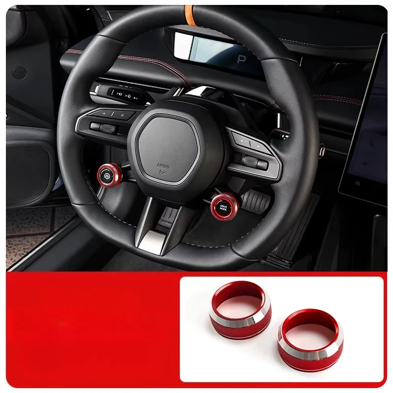 

Декоративная накладка на кнопки рулевого колеса из алюминиевого сплава для Xiaomi SU7, аксессуары для интерьера