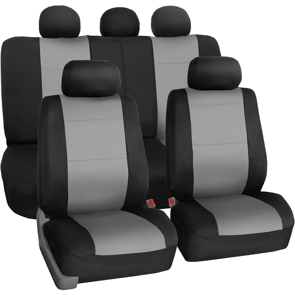 

Универсальные водонепроницаемые неопреновые чехлы на автомобильные сиденья — защита передних и задних сидений, совместимость с подушкой безопасности