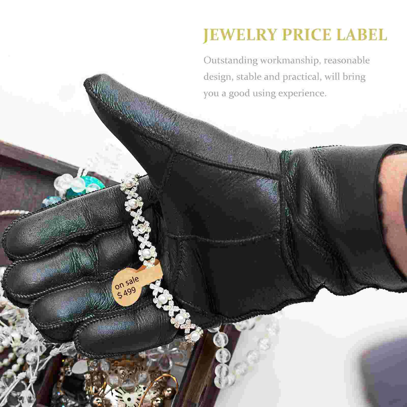 Removable Food Labels for Containers Sticker Wax Seal Stickers Kraft Paper Tamper Proof Tag Holder