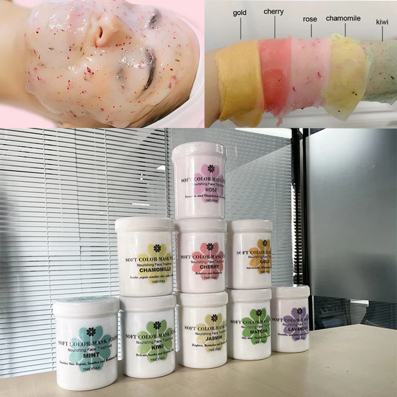 

Wholesale Hydrojelly Mask Powder New Vampire Jelly Mask 250g Peel Off Mask for Face Skin Brithtner Whiten Rubber Mask Skin Care