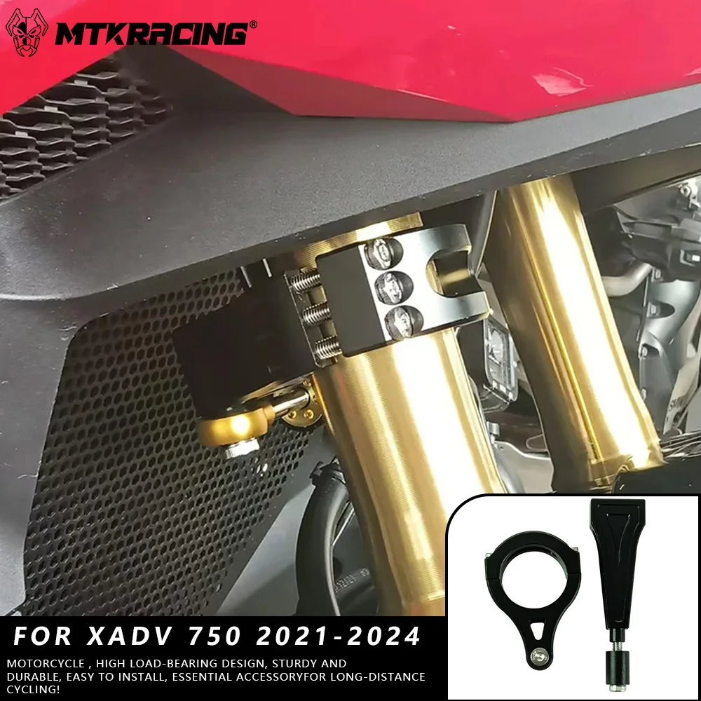 

MTKRACING For HONDA XADV 750 2021-2024 Motorcycle direction damper bracket accessories